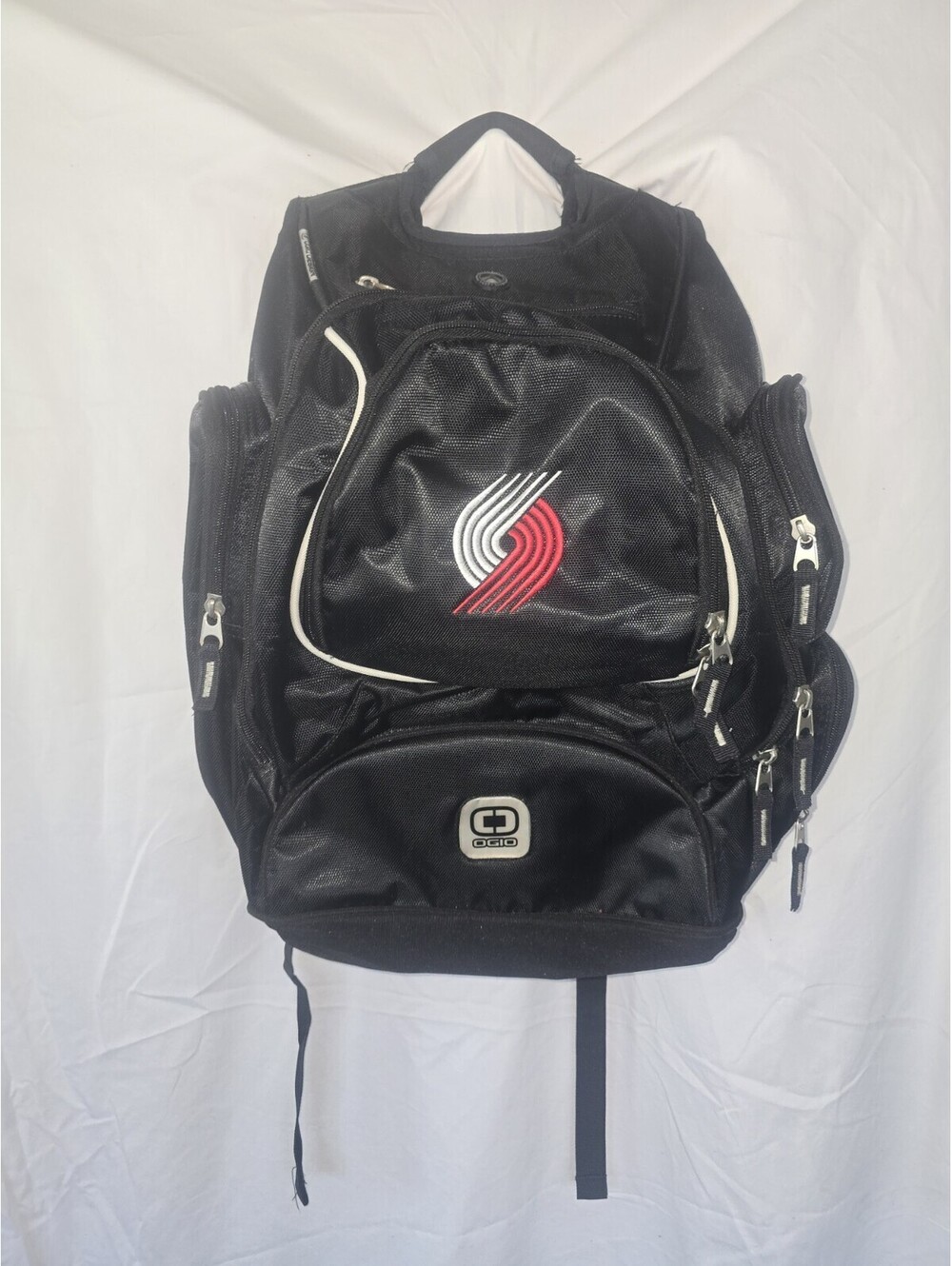 OGIO Portland Trail Blazers Laptop Backpack Black 7 Compartments Travel School